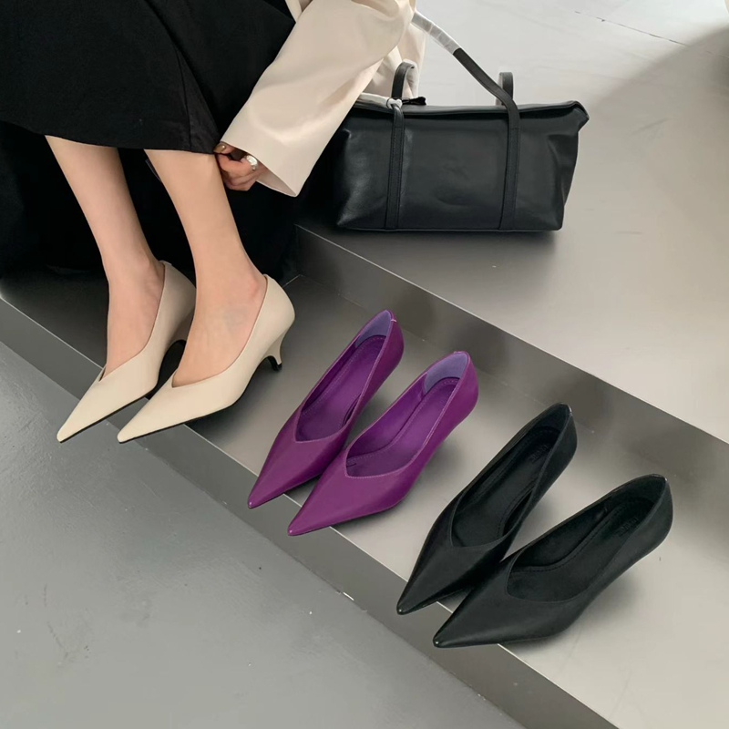 Women Fashion Store - 蘇嘉倫 2025 春新作 レディース パンプス ファッション