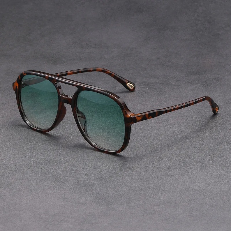 Women'S Fashion Reading Glasses - ファッションダブルビームスクエアサングラス女性の高級ブランドデザイナーメガネレトロ長方形サングラスヴィンテージ眼鏡女性