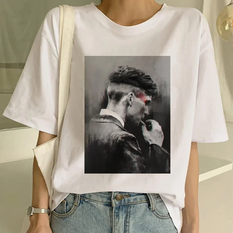Women'S Fashion Peaky Blinders - 原宿ピーキーブラインダー女性 Tシャツ面白い半袖 Tシャツ女性シャツ 90 s ウルチャン女性