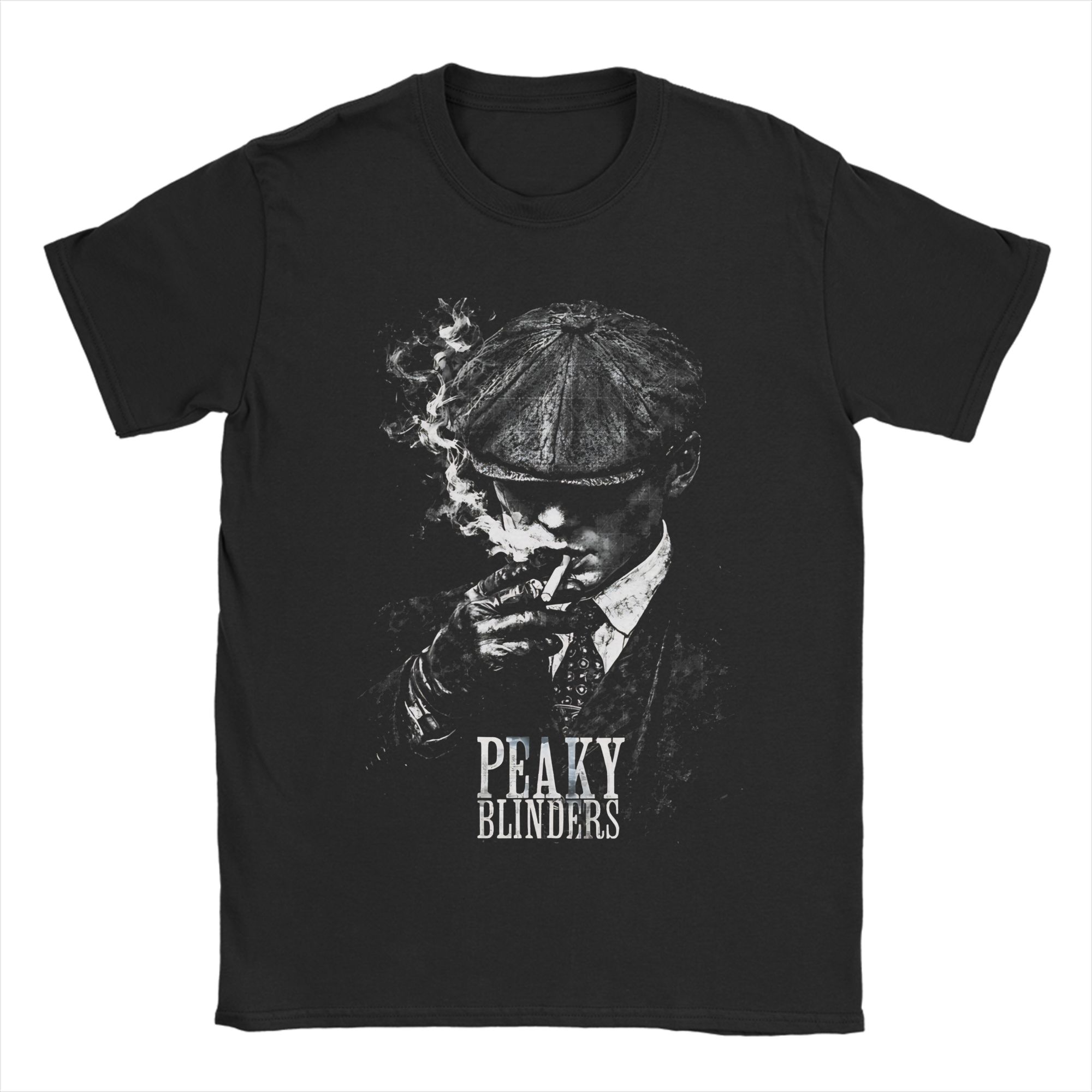 Women'S Fashion Peaky Blinders - 男性女性プリントトミーシェルビーピークイズブラインダーズ不滅の男 Tシャツ Tシャツ純綿 Tシャツ衣類