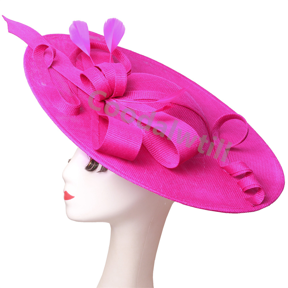 ケンタッキーダービービッグ魅惑的な帽子女性のウェディングパー - Women'S Fashion Kentucky Derby のレビューと価格