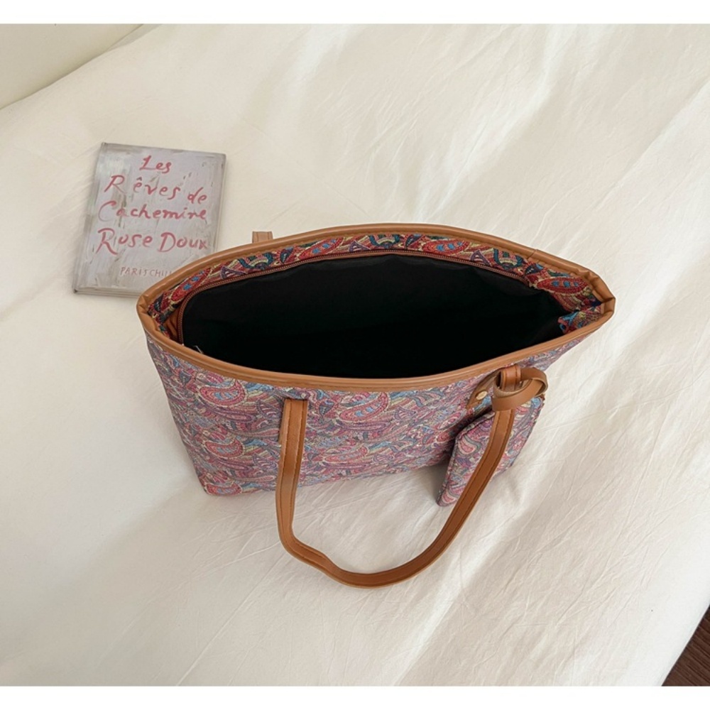 2 個女性大容量トートバッグ小銭入れセット韓国ファッション多 - Coin Purse Women のレビューと価格