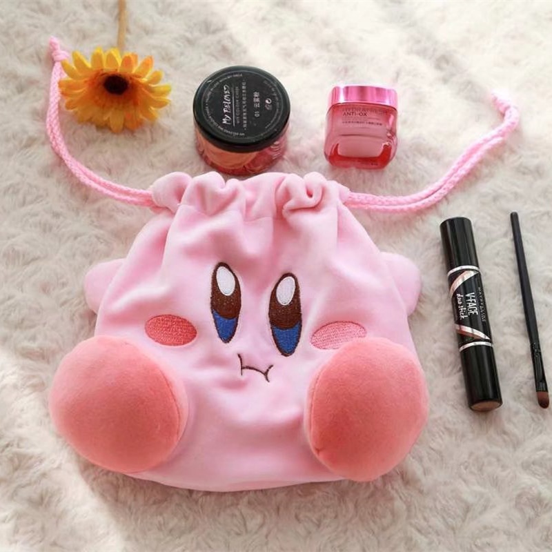 カービィの収納袋女性漫画アニメフィギュア化粧バッグかわいいバ - Coin Purse Women のレビューと価格
