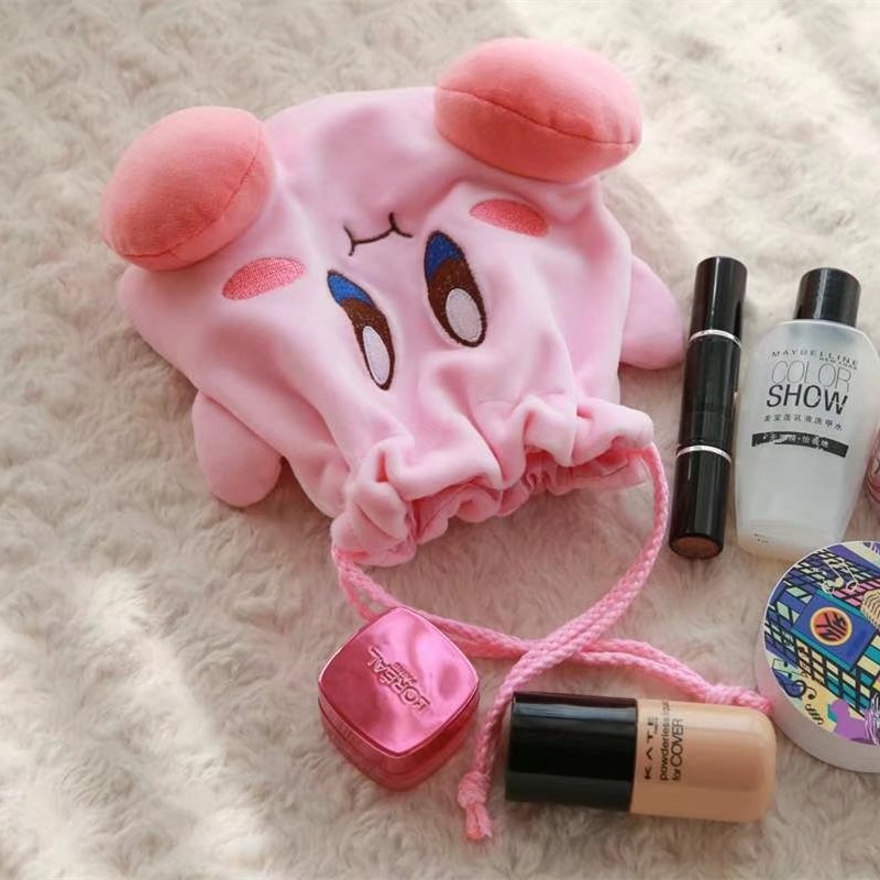 カービィの収納袋女性漫画アニメフィギュア化粧バッグかわいいバ - Coin Purse Women のレビューと価格
