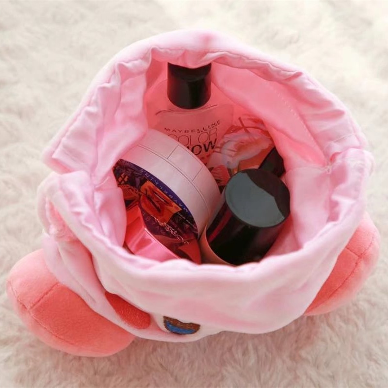 カービィの収納袋女性漫画アニメフィギュア化粧バッグかわいいバ - Coin Purse Women のレビューと価格