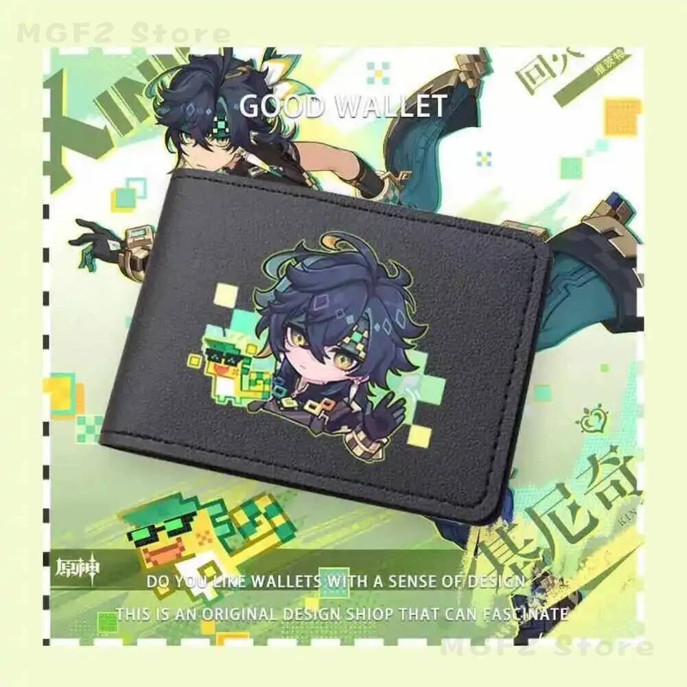 アニメ女性カードホルダー小銭入れ学生原神インパクト Kini - Coin Purse Women のレビューと価格