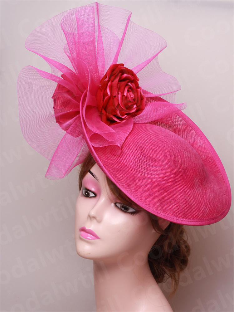 花嫁の結婚式のメッシュ魅惑的な帽子女性ダービー白かぶとケンタ - Women'S Fashion Kentucky Derby のレビューと価格