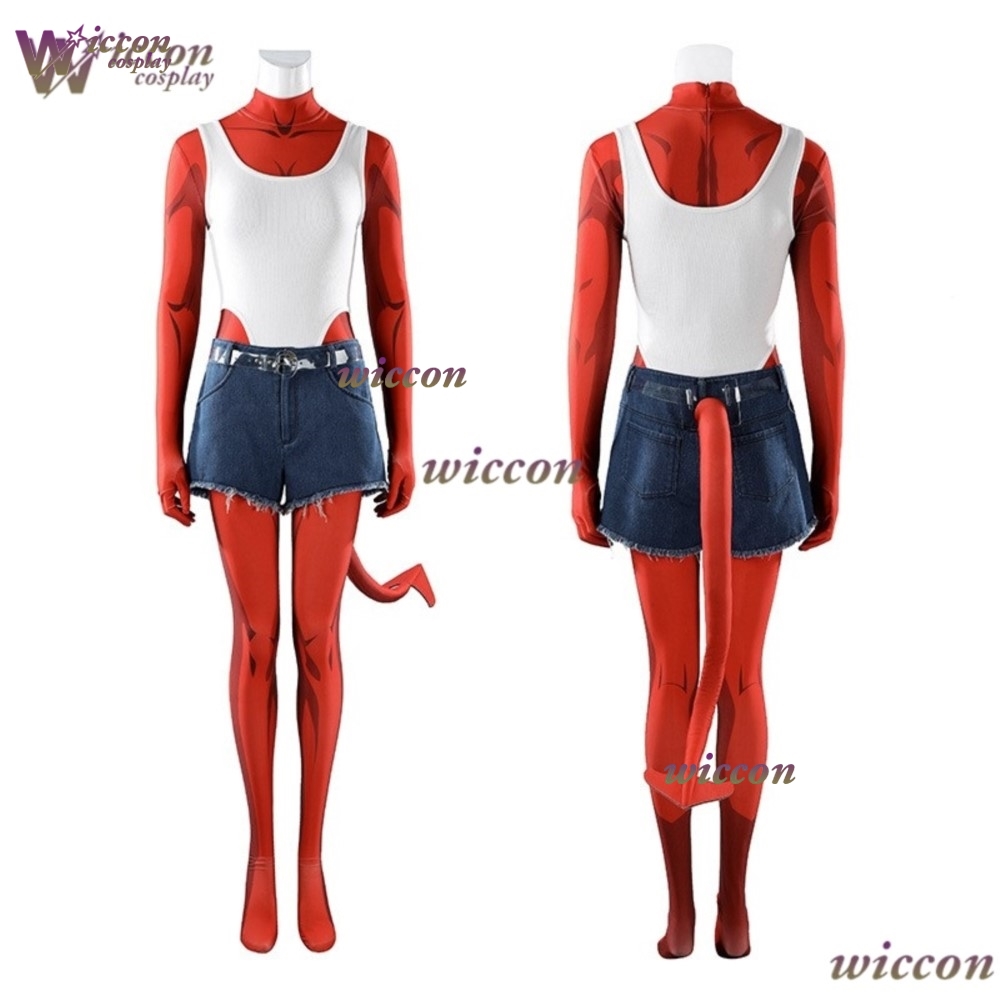 ゲームディスパッチディスパッチマレヴォラコスプレ白いベスト衣 - Denim Shorts Women のレビューと価格