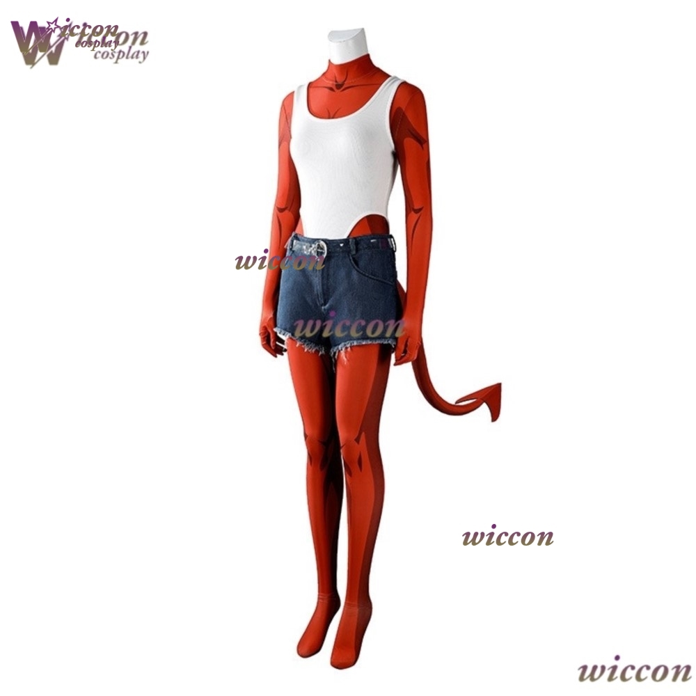 ゲームディスパッチディスパッチマレヴォラコスプレ白いベスト衣 - Denim Shorts Women のレビューと価格