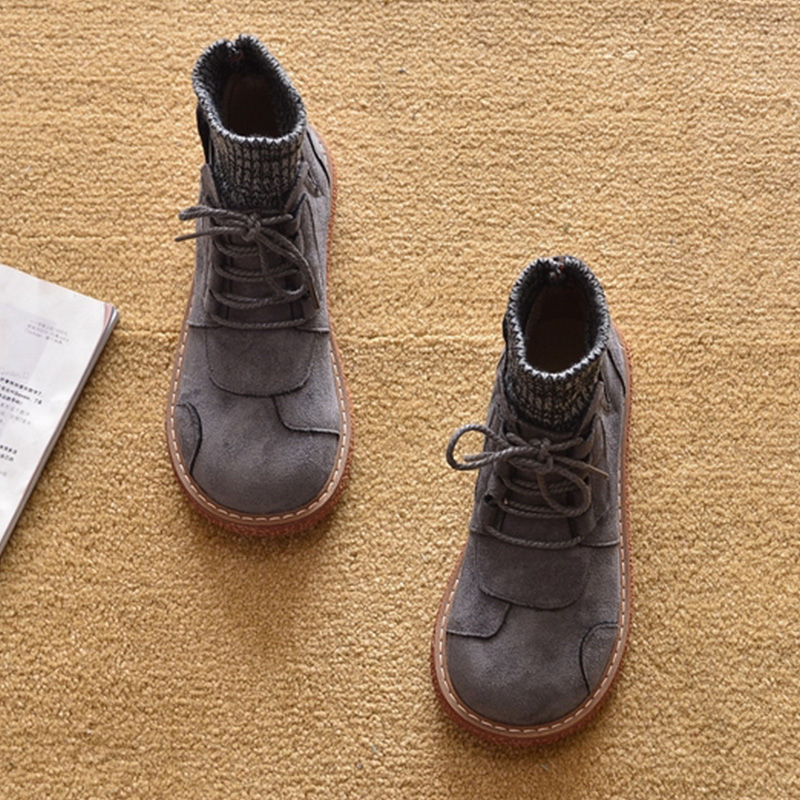 秋冬靴下ブーツ女性の冬の靴ファッションブランドぬいぐるみ暖か - Women'S Fashion Socks のレビューと価格