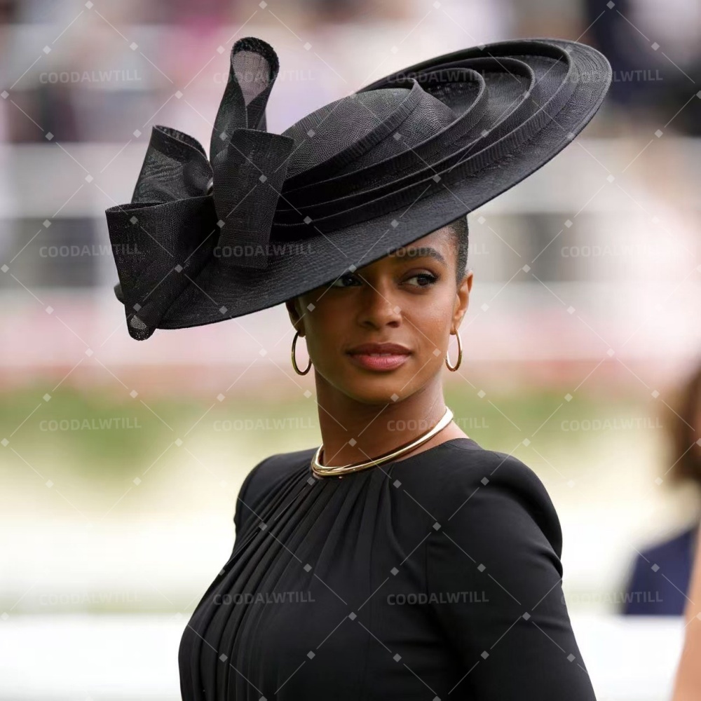 大きなファシネーターハット、ロイヤルアスコットボウヘッドピー - Women'S Fashion Kentucky Derby のレビューと価格