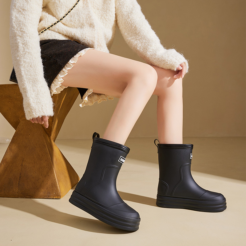 女性用レインシューズ、ファッション新作レインブーツ、防水滑り - Women'S Fashion Rain Boots のレビューと価格