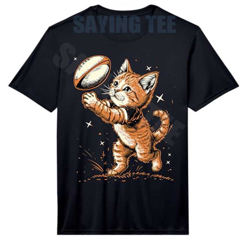 ラグビーメンズ、レディース、ボーイズ、ガールズキャットラグビ - Women'S Fashion Rugby Top のレビューと価格