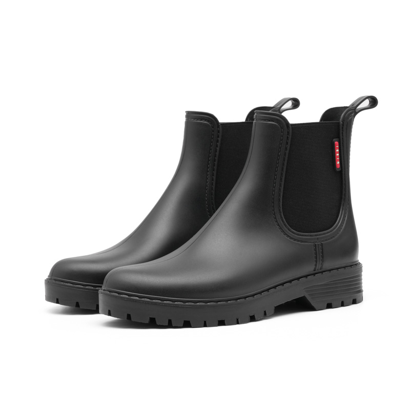 ファッショナブルな女性用ショートノンスリップレインブーツチェ - Women'S Fashion Rain Boots のレビューと価格