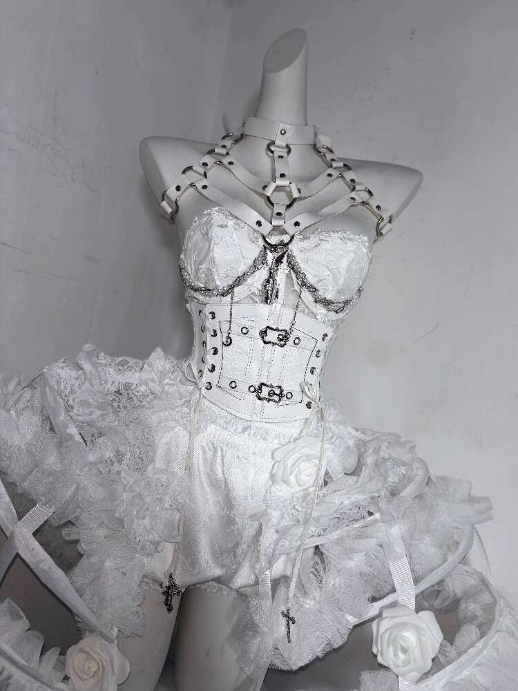 ロリータコスチューム フラワーボーン ヘビークラフト ハンド - Corset Top Boned のレビューと価格