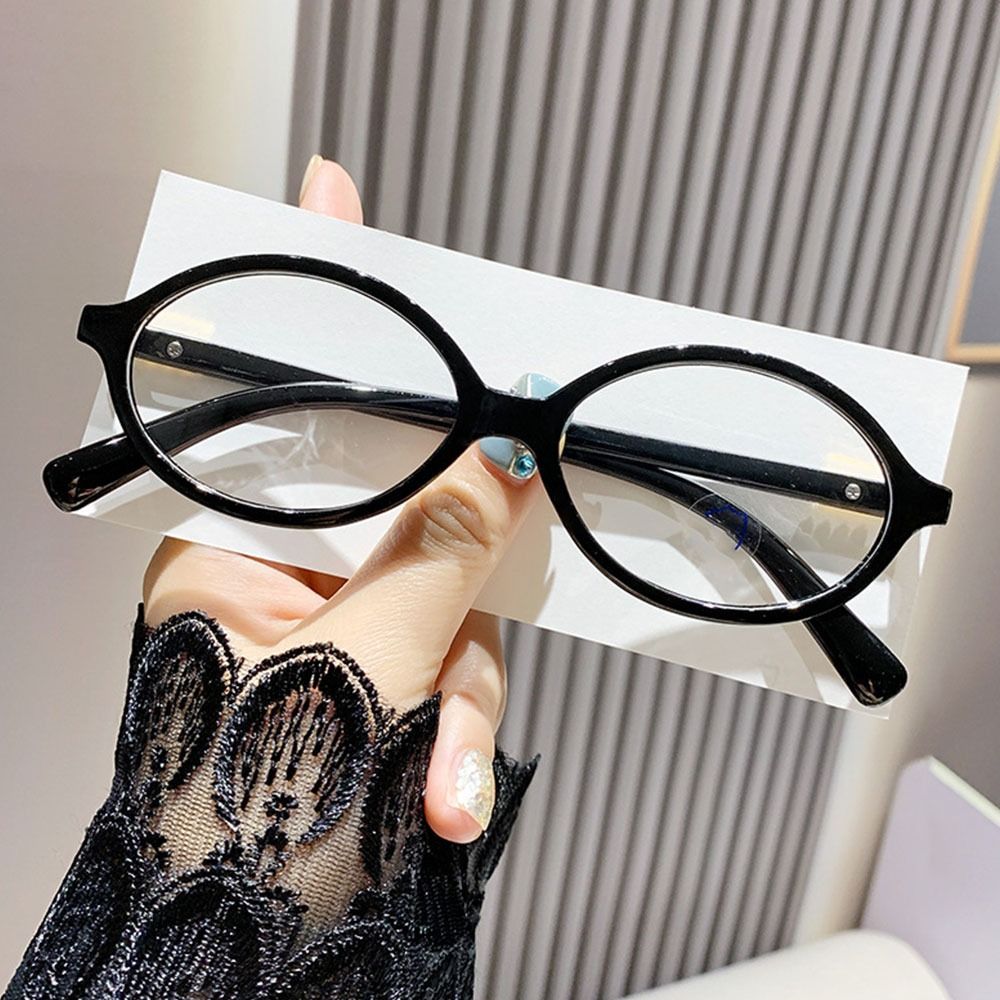 女性用サングラス Y2K レトロオーバルフレームメガネ 女性 - Women'S Fashion Reading Glasses のレビューと価格
