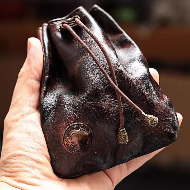 和風本物のソフトレザー財布ミニ財布キーコインバッグ多機能ウエ - Coin Purse Women のレビューと価格