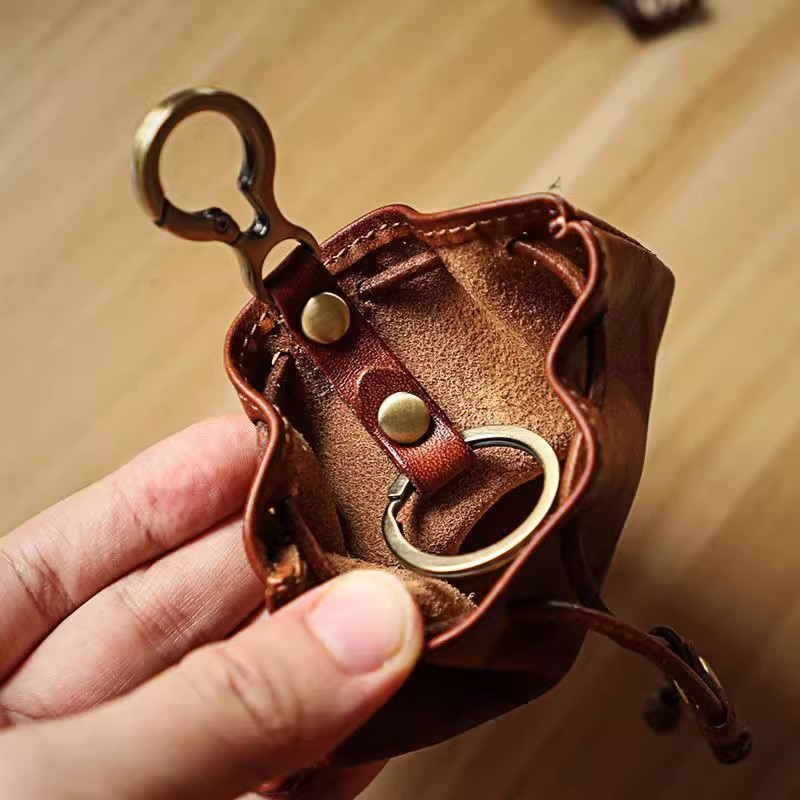 和風本物のソフトレザー財布ミニ財布キーコインバッグ多機能ウエ - Coin Purse Women のレビューと価格