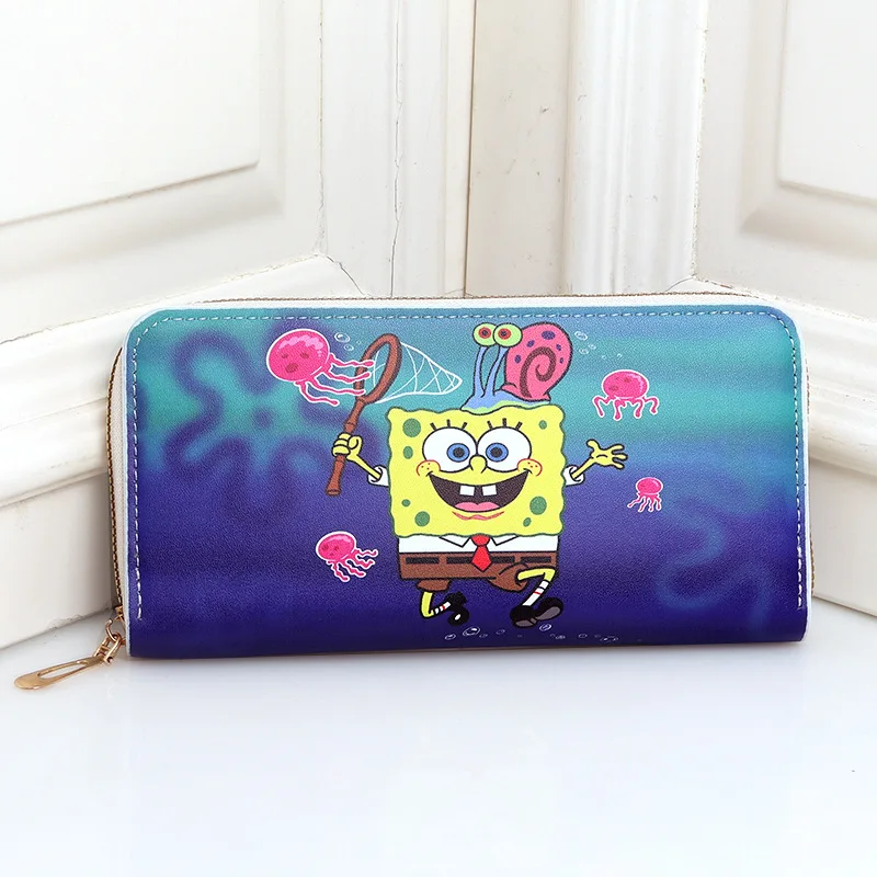 新しいスポンジボブスクエアパンツの女性用長財布、パトリック・ - Coin Purse Women のレビューと価格