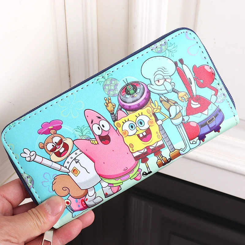 新しいスポンジボブスクエアパンツの女性用長財布、パトリック・ - Coin Purse Women のレビューと価格