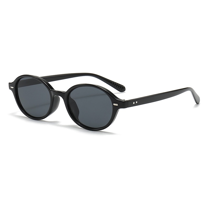 レトロ小さなオーバルサングラス女性男性リベットシェードファッ - Women'S Fashion Reading Glasses のレビューと価格
