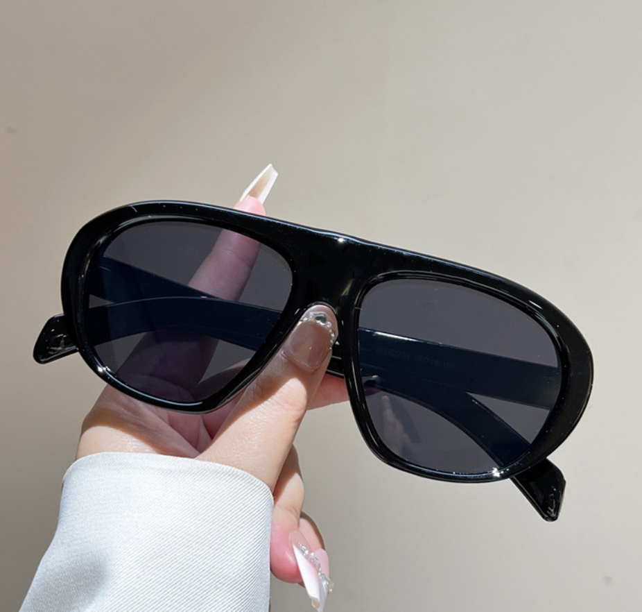 新しい特大パイロットサングラス女性男性ヴィンテージブランドサ - Women'S Fashion Reading Glasses のレビューと価格