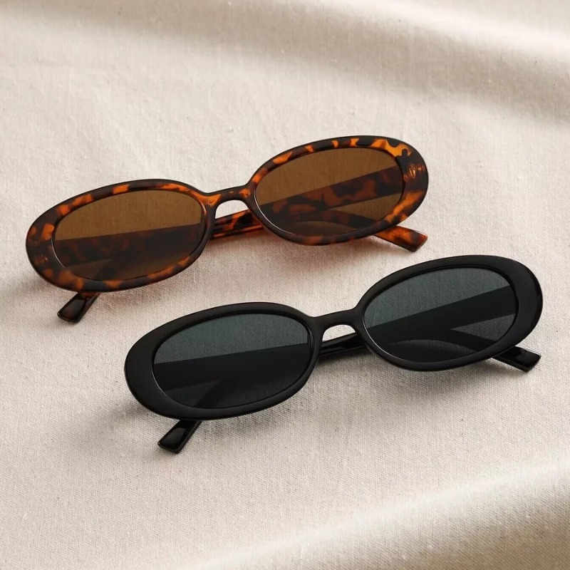 ヴィンテージオーバルサングラス女性の高級ブランドデザイナー小 - Women'S Fashion Reading Glasses のレビューと価格