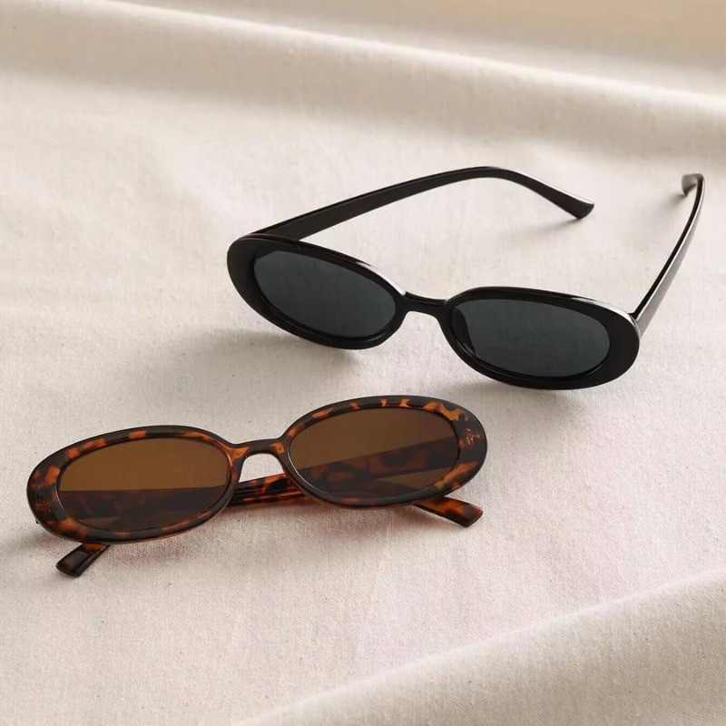 ヴィンテージオーバルサングラス女性の高級ブランドデザイナー小 - Women'S Fashion Reading Glasses のレビューと価格
