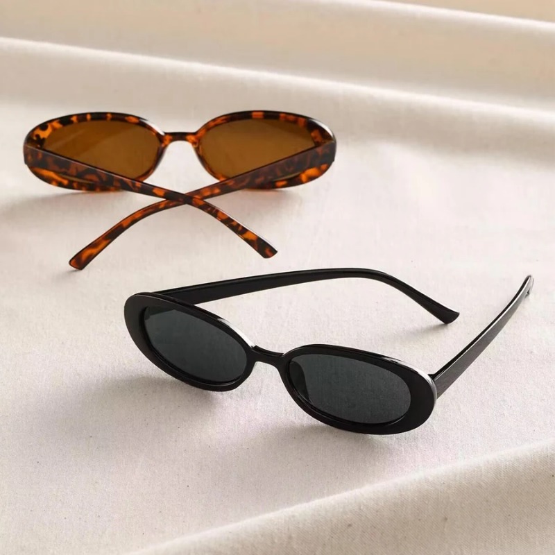 ヴィンテージオーバルサングラス女性の高級ブランドデザイナー小 - Women'S Fashion Reading Glasses のレビューと価格
